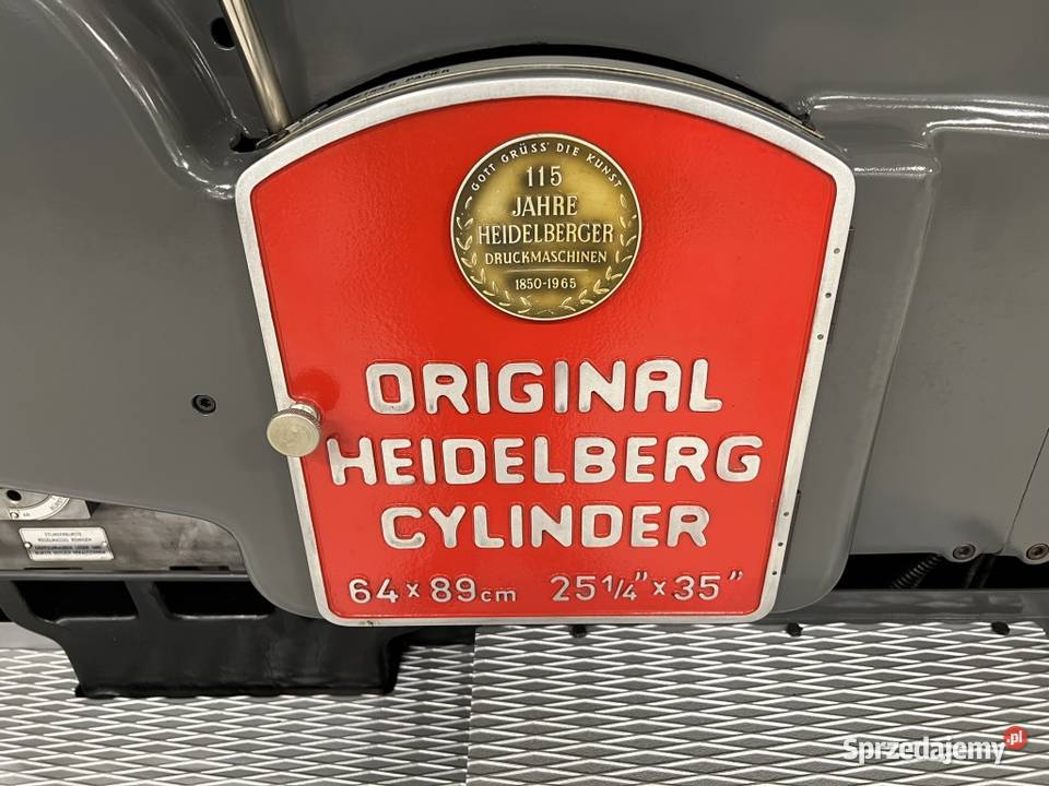 Automat sztancujący Heidelberg Cylinder SBD