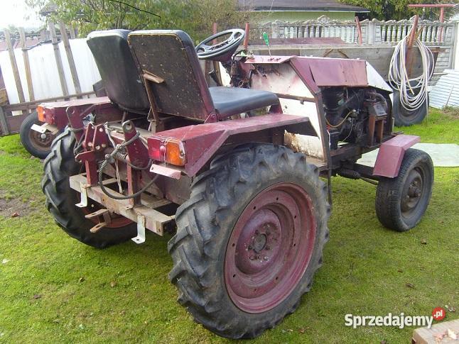 traktorek własnej konstrukcji Maszyny rolnicze Gosań
