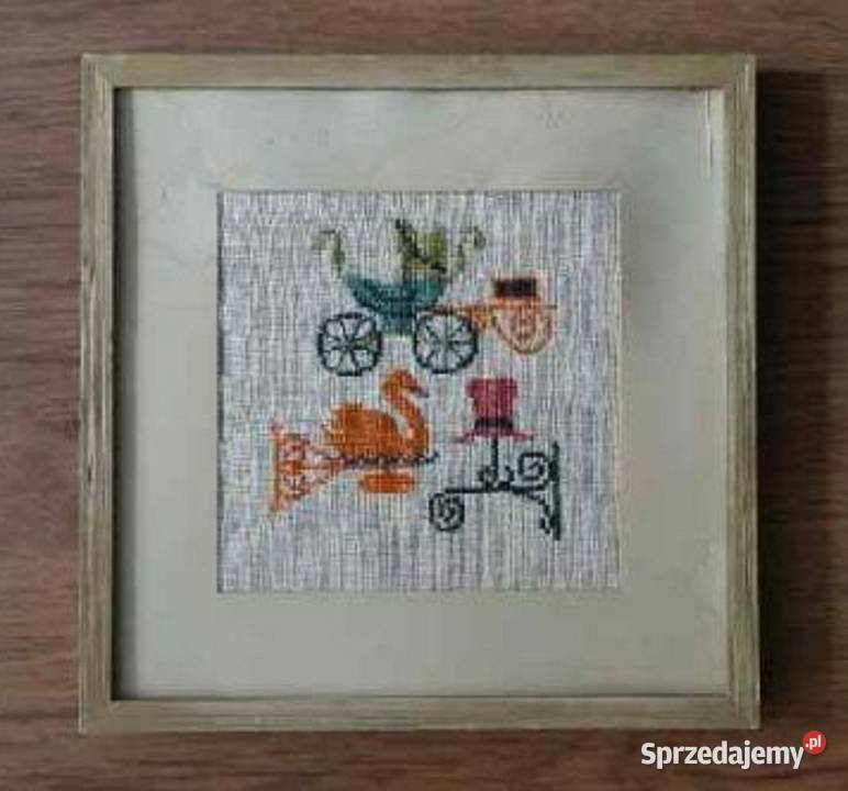 Obraz Stara Szwedzka Sztuka Ludowa Haf pomorskie Gdańsk
