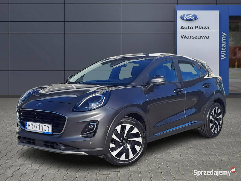 Ford Puma 10EcoBoost 125 2023 TitaniumX kamera cofania Warszawa sprzedam