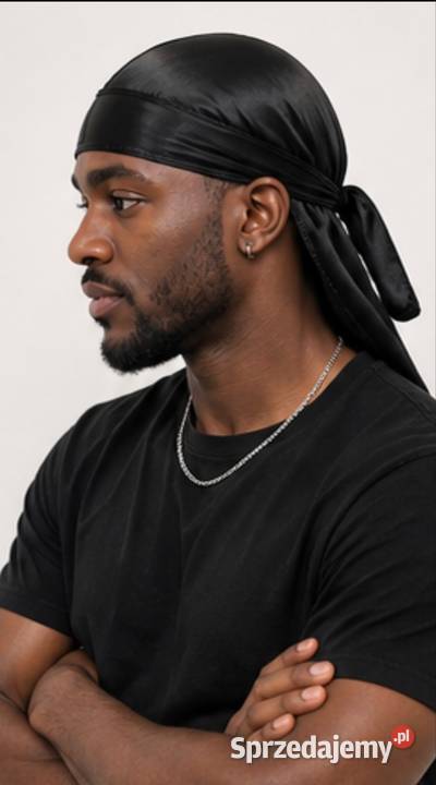 2x Chusta Durag Satynowa Bandana Pirate Hat Kraków sprzedam