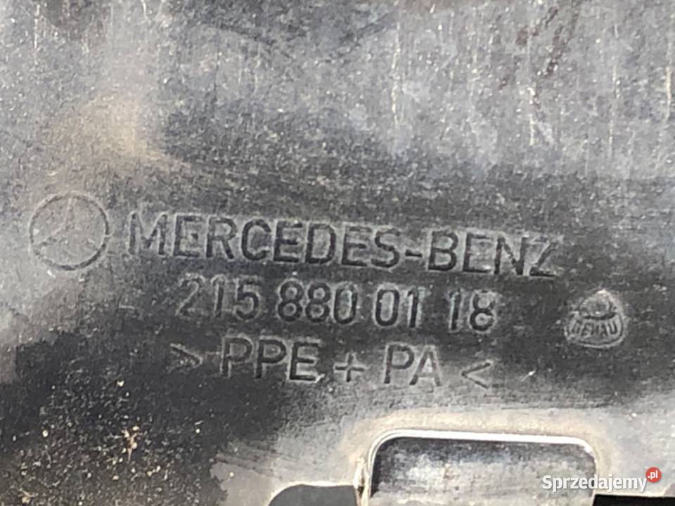 BŁOTNIK LEWY PRZÓD MERCEDES C215 Hatchback 9906