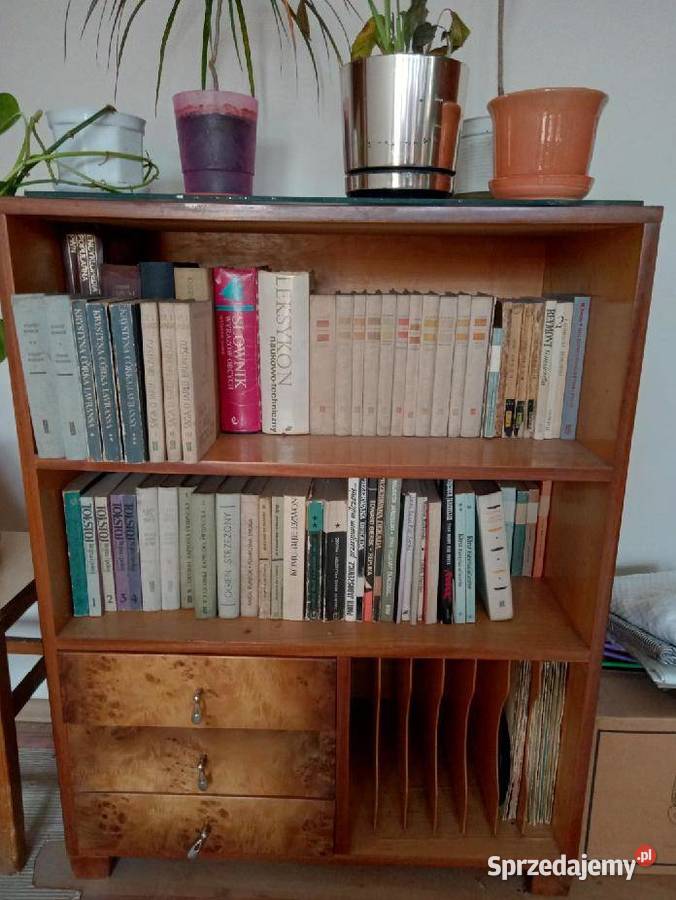 Biblioteczka z lat 80 tych XX wieku Skarżysko-Kamienna