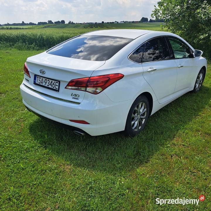 Hyundai I40 STYLE 17 sedan bialy Klimontów