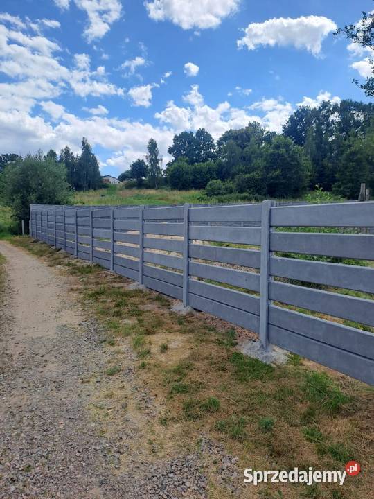 Ogrodzenia betonowe Głogów dolnośląskie