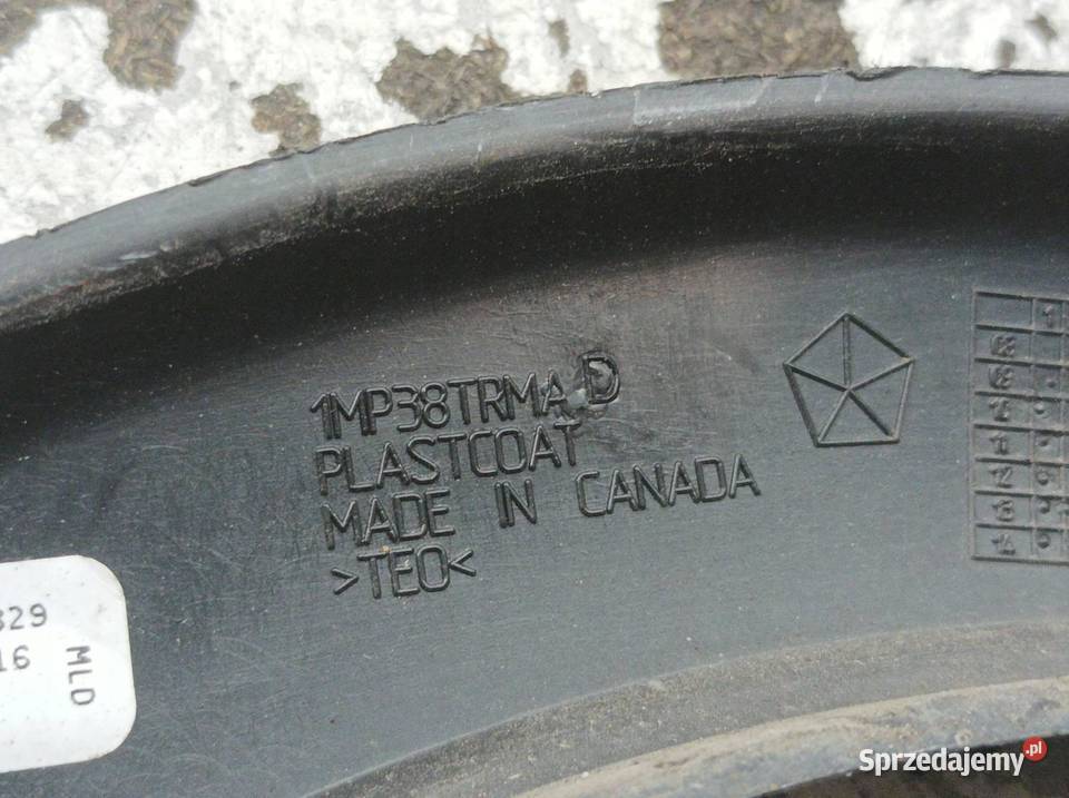 OSŁONA SIERP LISTWA BŁOTNIKA WK2 PRAWY PRZÓD sprzedam