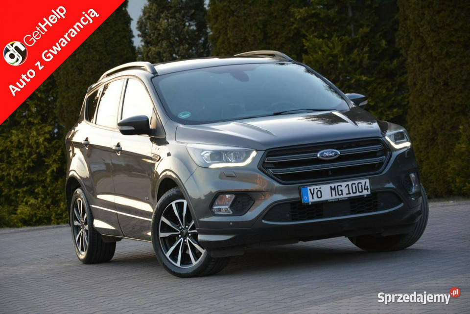 Ford Kuga STLine Panorama Skóry 4X4 Radar Acc mazowieckie Ostrów Mazowiecka