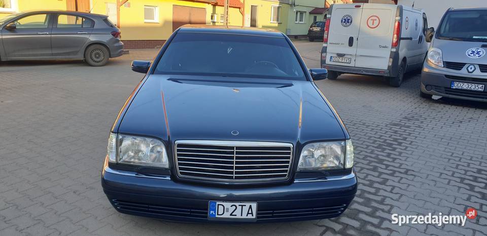 Mercedes Benz W140 50 V8 320 benzyna dolnośląskie Dzierżoniów