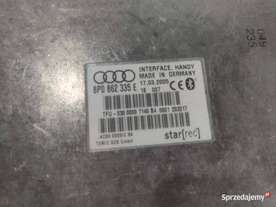 MODUŁ STEROWNIK BLUETOOTH AUDI A4 B5 8P0862335E