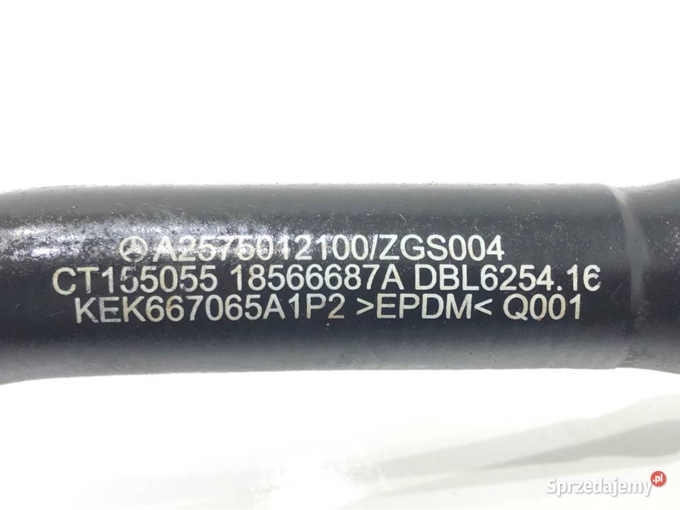 RURA WĄŻ WODY MERCEDES CLS A2575012100 30 435
