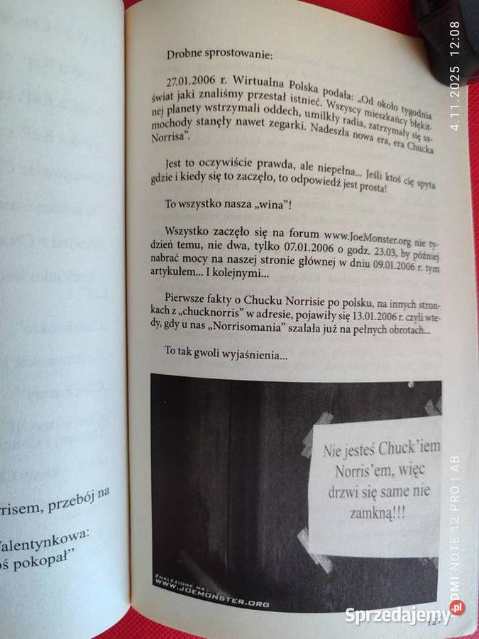 Chuck Norris Z półobrotu miękka