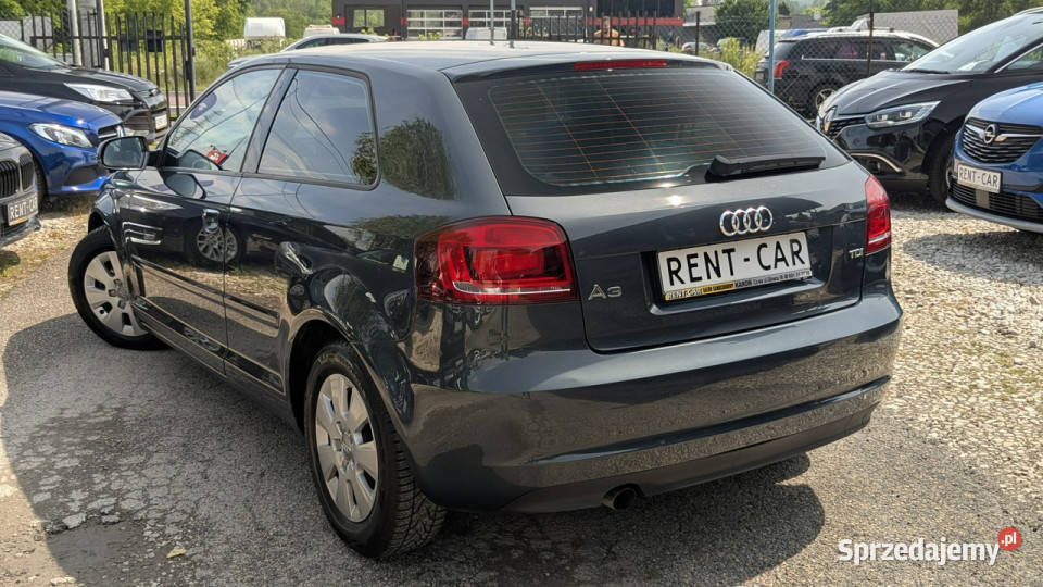 Audi A3 3drzwiowe 16TDi105OPŁACONYBezwypadkowy gniazdo AUX Częstochowa