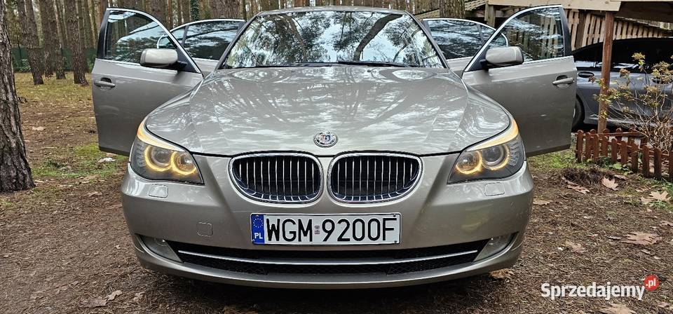 Bmw e60 525d 530d 197 lift skóra sedan 2007 nieuszkodzony mazowieckie