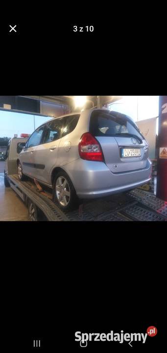 Honda jazz części lampa zderzak silnik koła dzwi osobowe Lublin