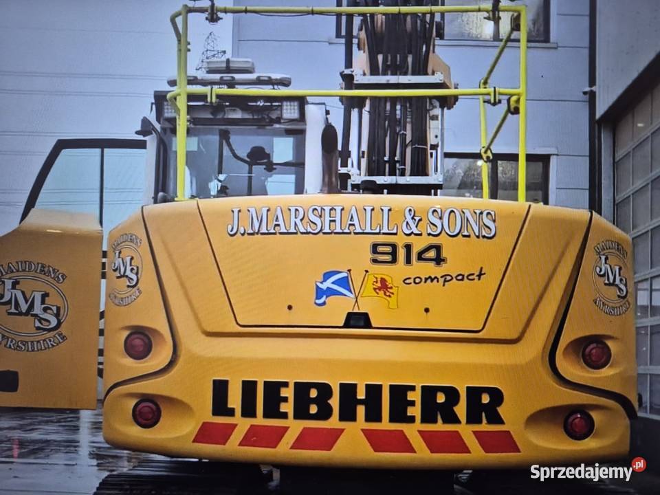 Koparka gąsienicowa Liebherr R914 Litronic ramię nie Maków Podhalański