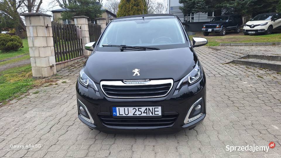 PEUGEOT 108 10 AUTOMAT CABRIO Lublin