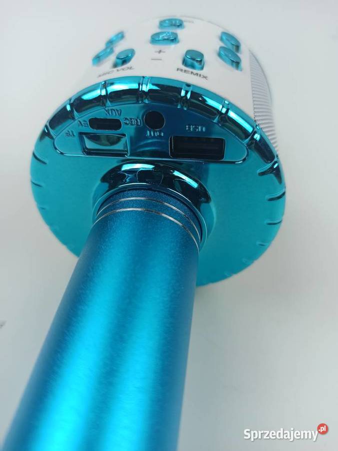 Mikrofon Karaoke Z Głośnikiem Bezprzewodowy Stalowa Wola