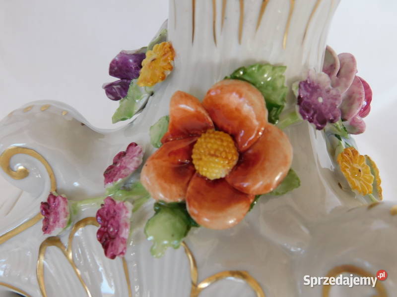 patera na nodze von Scherholtz 678 Fiaf Porcelana i szkło zachodniopomorskie