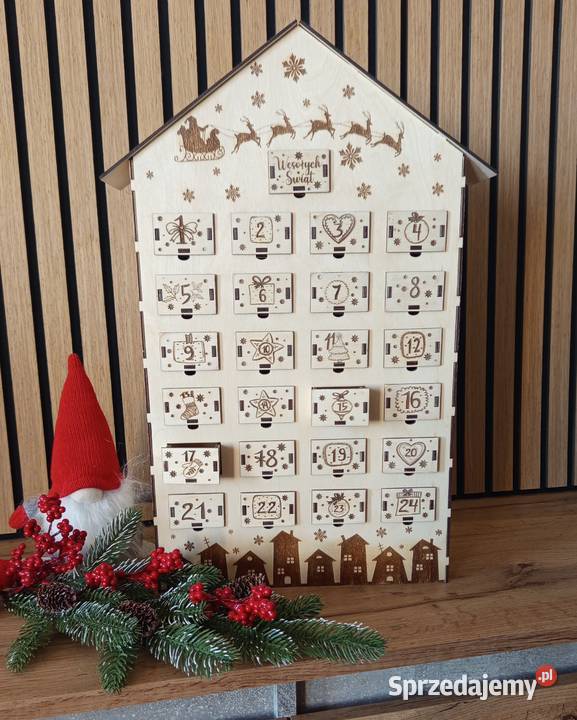 Kalendarz adwentowy DOMEK łódzkie Bełchatów
