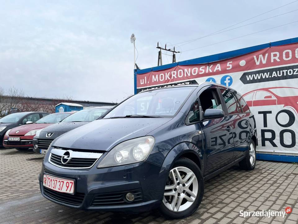 Opel Zafira 19 Diesel20067 OsobowyHAKRadio manualna