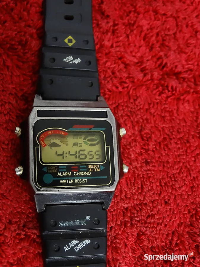 UNIKAT Zegarek Vintage SHARK Digital Retro lata Męskie Biłgoraj