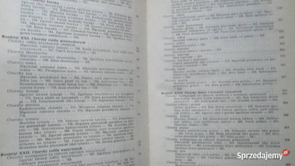 Ochrona roślin rolnictwo uprawa szkodniki ogród biologia, ekologia Łódź sprzedam