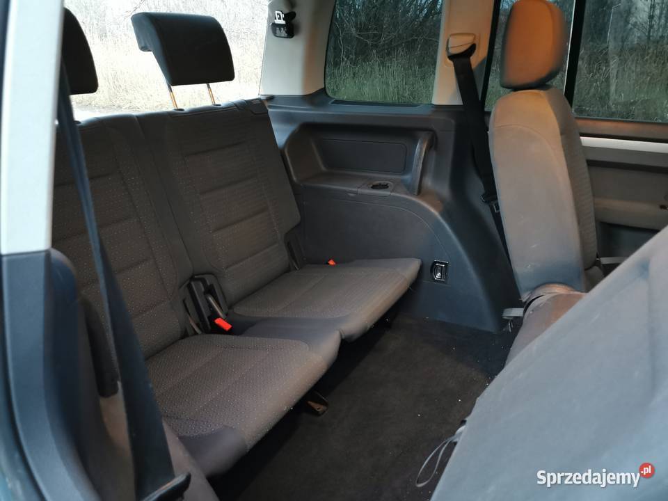 Volkswagen Touran 20TDI 140 BKD 7 Osobowy Grzane ESP wielkopolskie Poznań