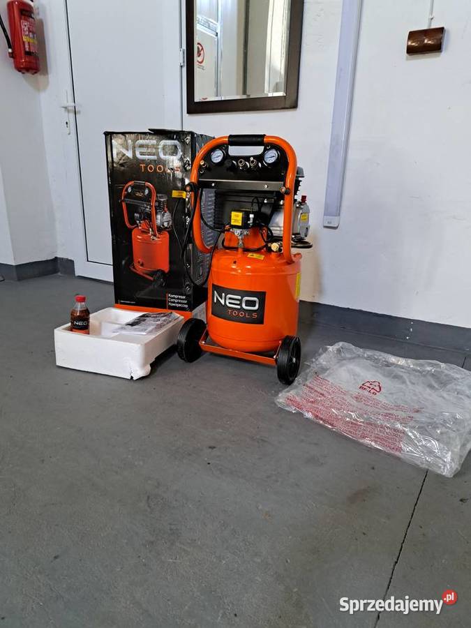 Kompresor Olejowy 40l 8BAR NEO TOOLS 15kW 184l Narzędzia elektryczne i pneumatyczne Biłgoraj