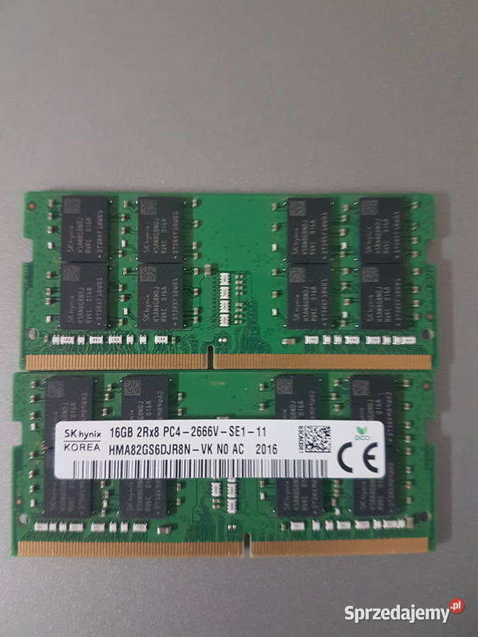 Pamieci do laptopa DDR4 8GB i 16 GB mazowieckie Warszawa
