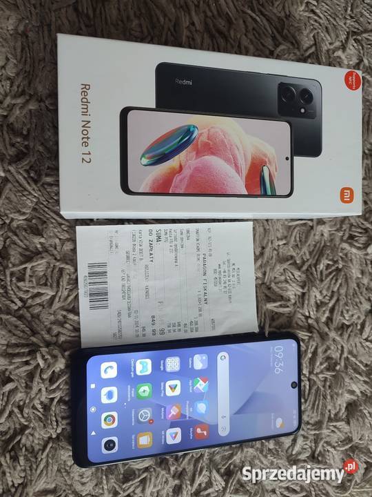 Redmi Note 12 256GB 8GB RAM Polski paragon Warszawa