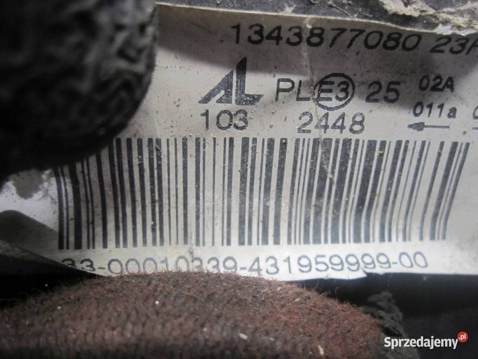 FIAT DUCATO III 10r lampa lewa przód 1343877080 Kielce