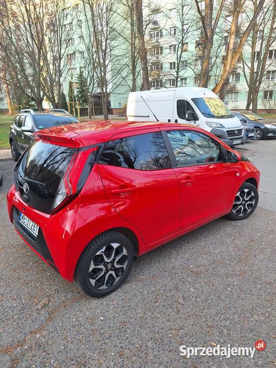 Toyota Aygo 2021 r mały przebieg I właściciel Warszawa sprzedam
