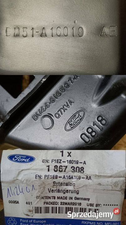 FORD FOCUS III 14 WZMOCNIENIE BŁOTNIKA LEWY wielkopolskie Pleszew