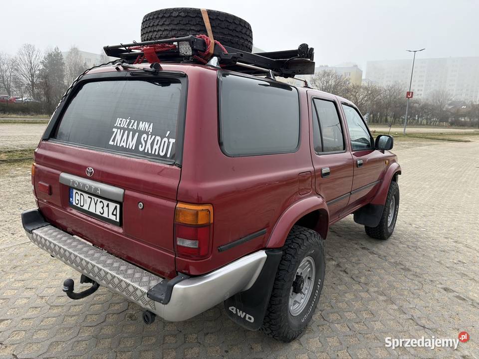 Toyota 4Runner przyciemniane szyby Gdańsk