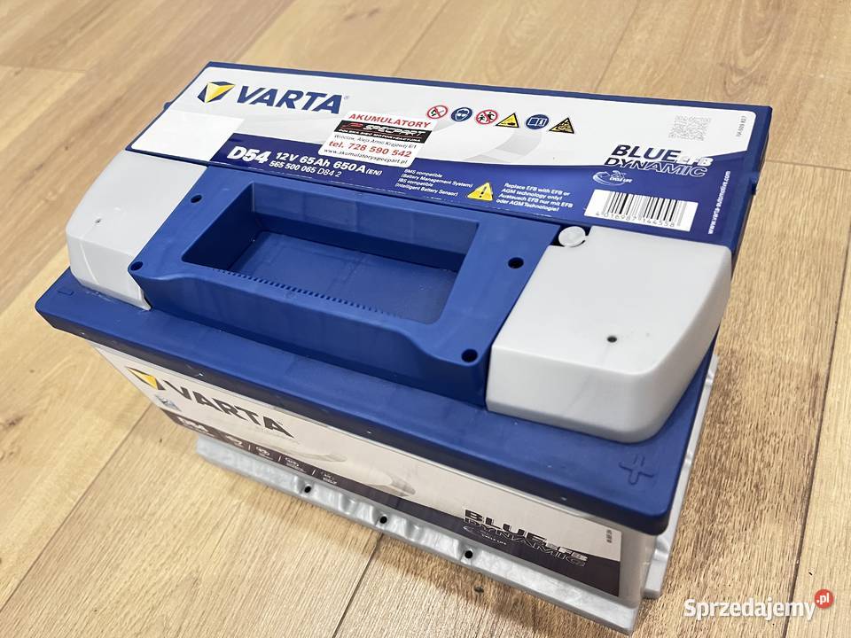 AKUMULATOR ROZRUCHOWY 12V VARTA D54 dolnośląskie Wrocław sprzedam