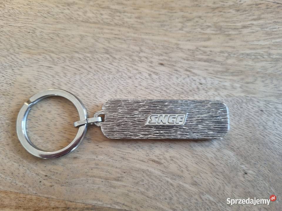 Metalowy breloczek Pociąg TGV SNCF Francja Warszawa