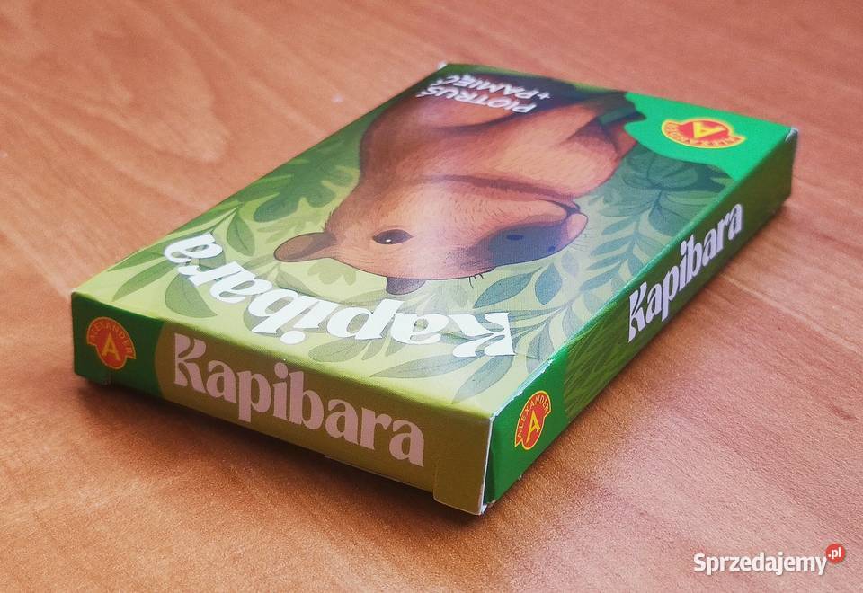 Karty Piotruś Pamięć Kapibara kujawsko-pomorskie Ciechocinek sprzedam
