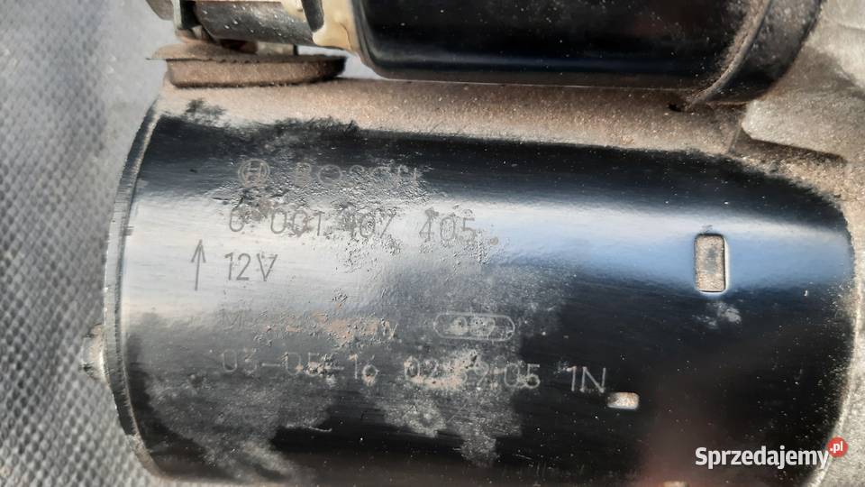 rozrusznik OPEL VECTRA C 18 Z18XE 0001107405 Dębno sprzedam