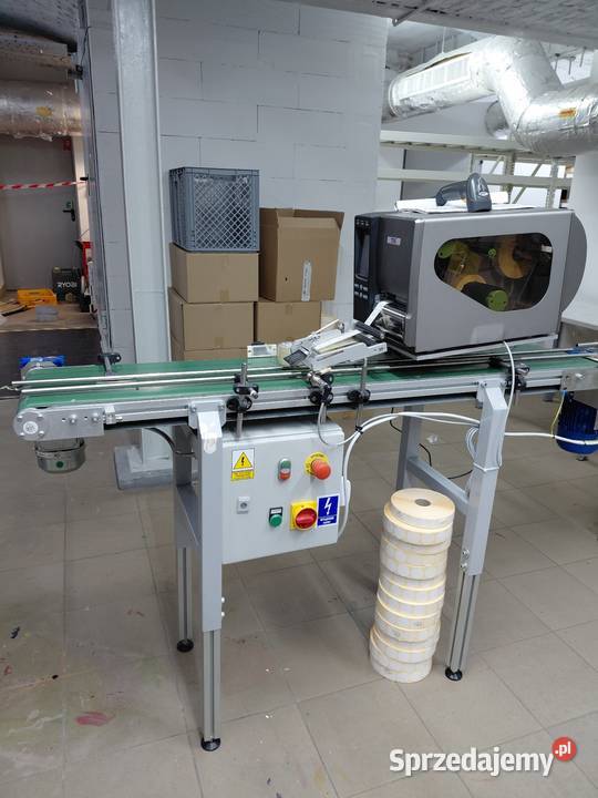 Zestaw drukarka i taśmociąg