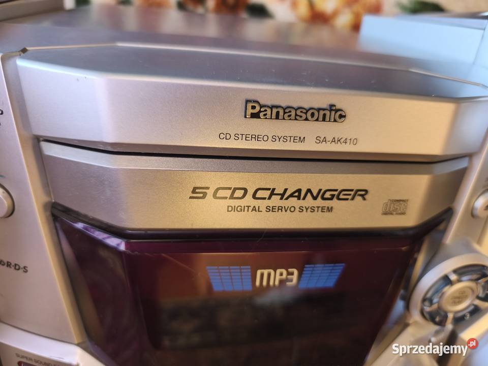 Sprzedam wieżę Panasonic SA AK 410 plus pilot Gdańsk