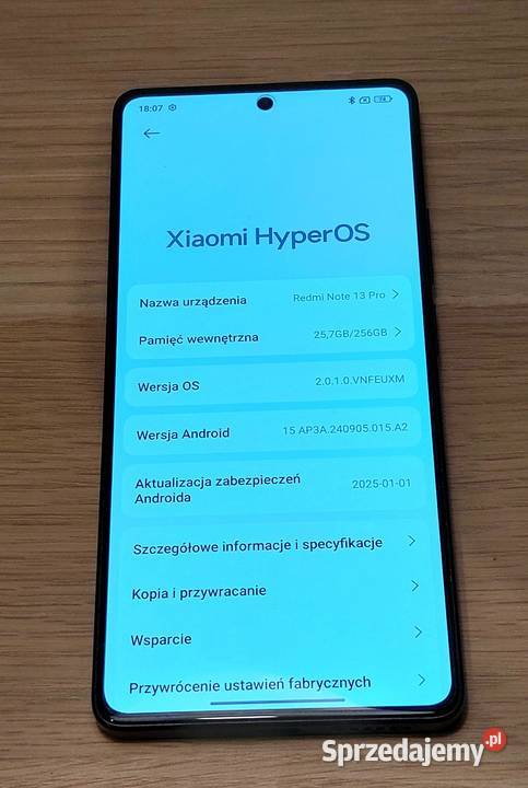 Xiaomi Redmi Note 13 Pro 256GB Stan Warszawa sprzedam