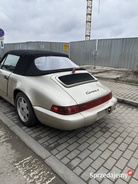 Porsche 911 964 Carrera 4 Cabrio Opole