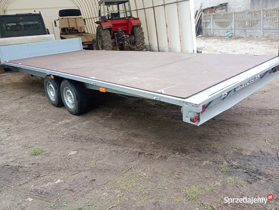 Przyczepa laweta duża 250x650 dmc 3500 lawety mazowieckie Rusinów