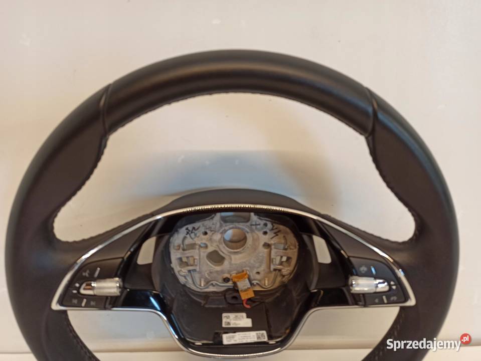 SKODA KODIAQ KIEROWNICA SKÓRA 5E3419093A osobowe