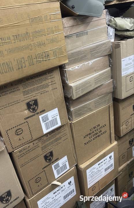 12 francuskich racji żywnościowych 3600kcal dolnośląskie