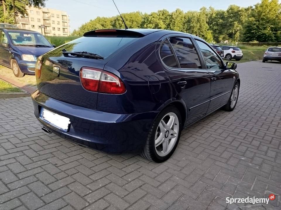 Seat Leon 18 TURBO Benzyna Gaz sekwencja 2001 Zarejestrowany w Polsce Leon Świdnik