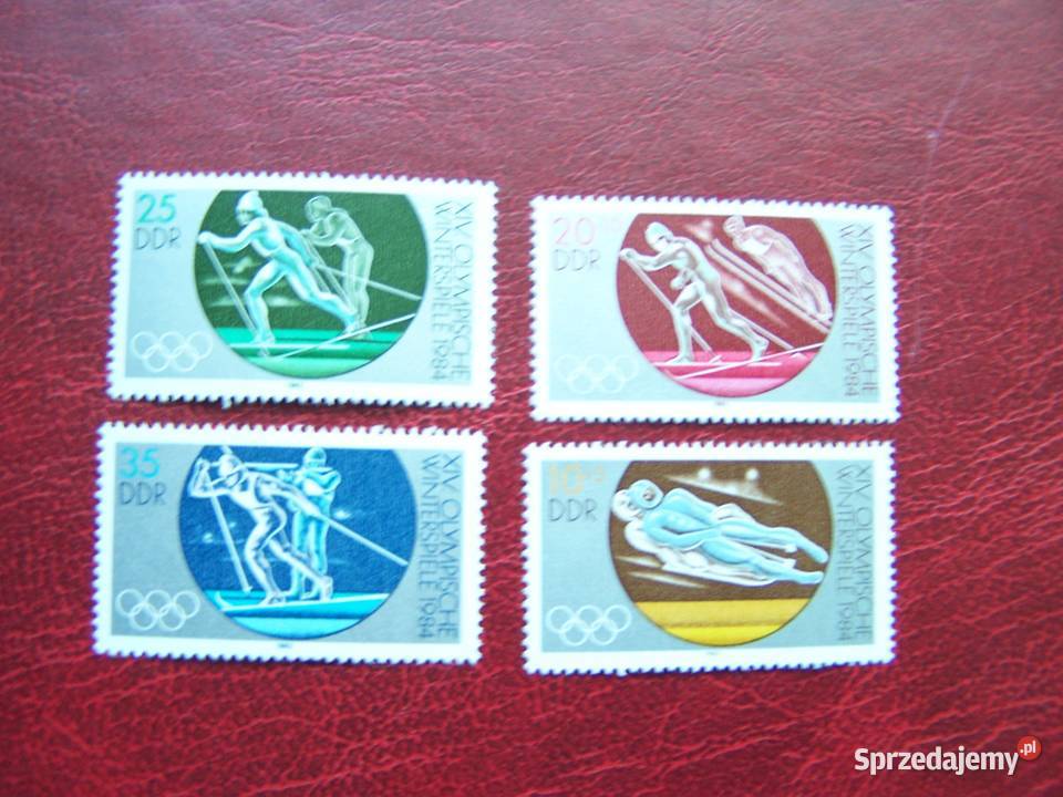 NRD DDR 1984 MNH Mi 283942 Sport Olimpiada śląskie Tychy