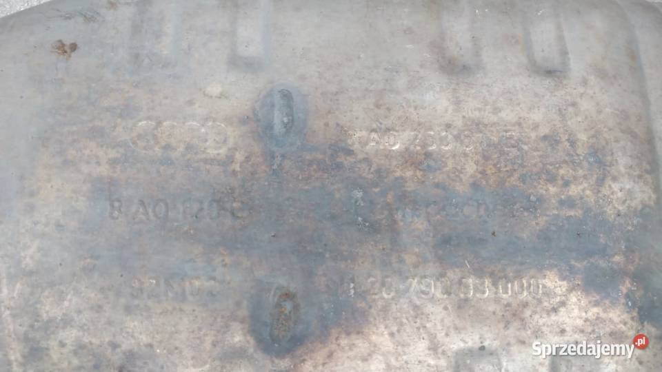 Tłumik końcowy Audi 80 B4 oryginał 8A0253611E podkarpackie Tywonia