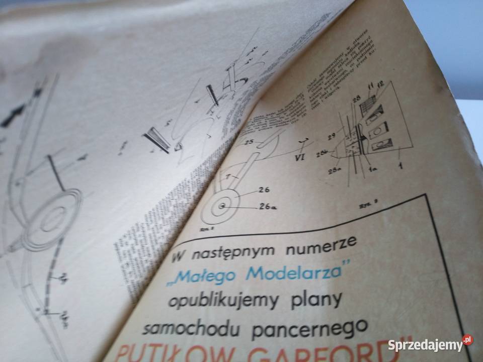 Mały Modelarz 91980 Samolot myśliwski PIIC sprzedam