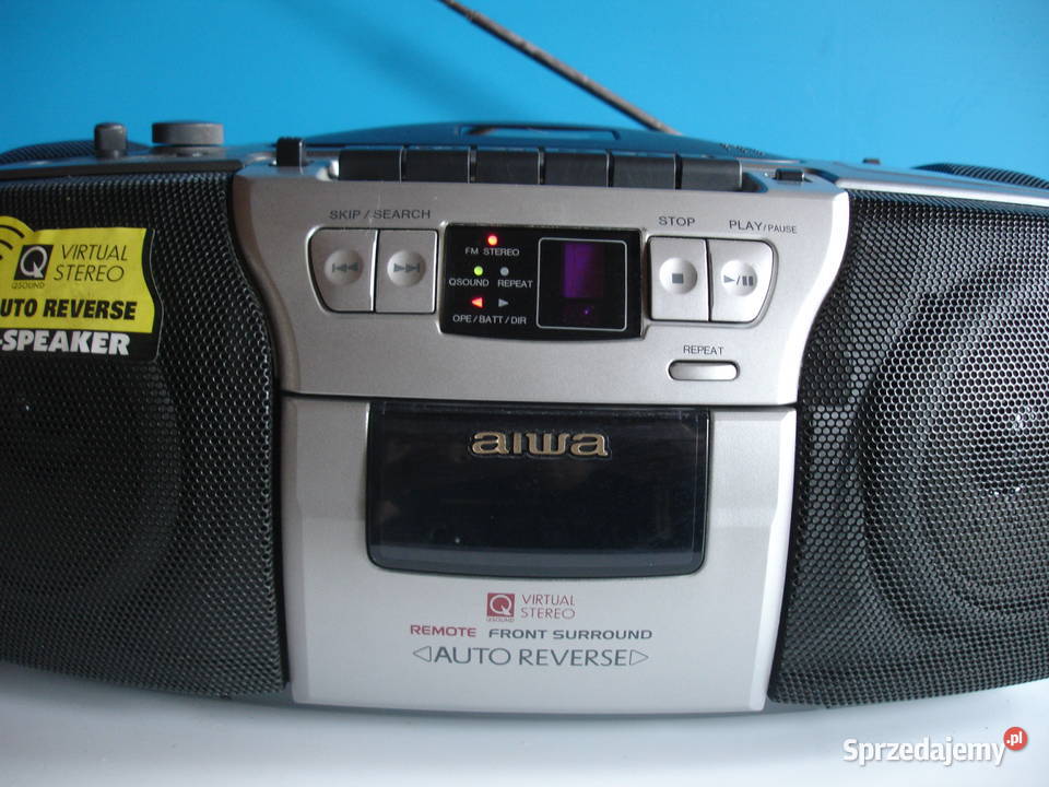Radiomagnetofon z CD AIWA CSDES760 Zielona Góra